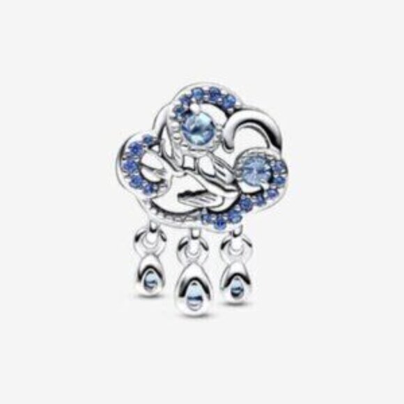 Pandora Cloud & Swallow Charm - Picture 2 of 3